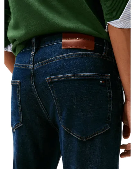 Jean Homme STRAIGHT DENTON STR Bleu Foncé