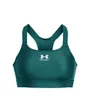 Brassière Femme UA HEATGEAR HIGH Vert