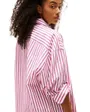 Robe-chemise courte Femme OVS MINI SHIRT DRESS EXT Écru/Rose