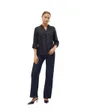 Chemisier Femme VMBUMPY LS GLITTER SHIRT WVN GA NOOS Noir/Argent