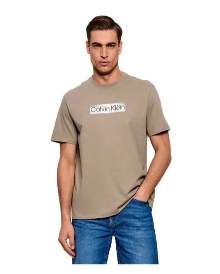 T-Shirt Homme Logo Métallique Calvin Klein