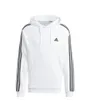 Sweat à capuche manches longues Homme M 3S FL HD Blanc