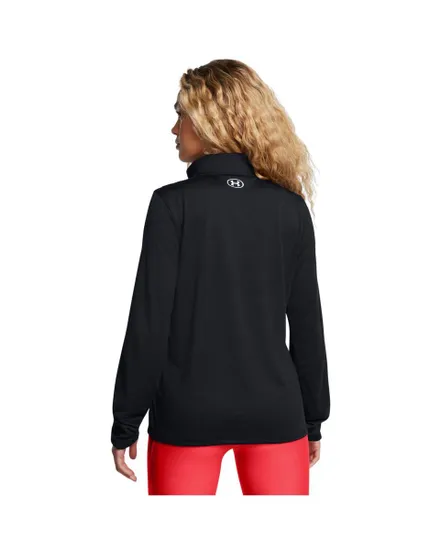 Sweat zippé Femme TECH FULL ZIP Noir