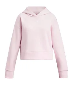 Sweat à Capuche Crop Fille UA Rival Fleece