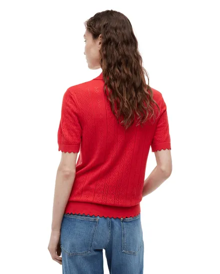 Polo Femme TJW Pointelle Polo S