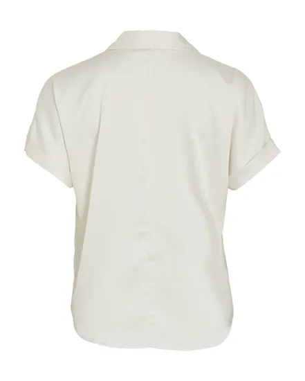 Chemisier manches courtes Femme VIENNA RAVENNA S/S TOP NOOS Blanc