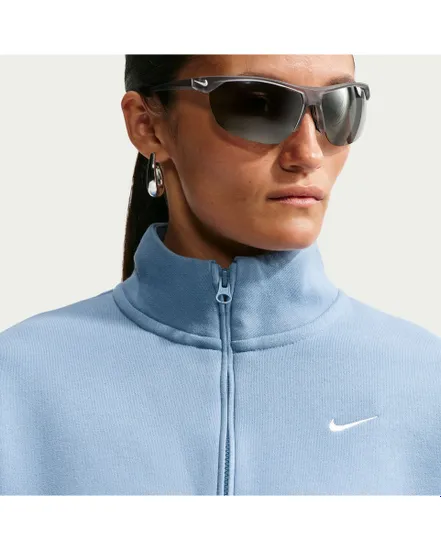 Sweat Col Montant Femme Nike Studio Fleece Crop