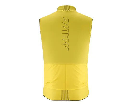 Gilet coupe-vent Homme KSYRIUM THERMO Jaune