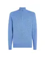 Pull Homme Lambswool Zip Mock