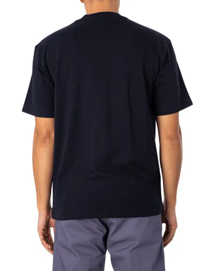 T-shirt col rond Homme DAPOLINO Marine