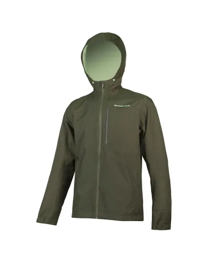 Veste à capuche imperméable Homme HUMMVEE Vert