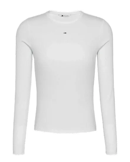 T-shirt Manches Longues Femme Slim Essential Rib