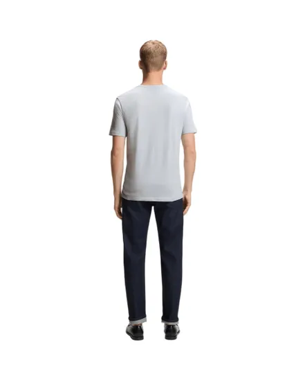 T-shirt col rond Homme TALES Gris Clair/Pastel
