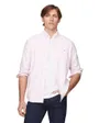 Chemise Homme HERITAGE OXFORD STRIPE RF SHIRT Rose Pale