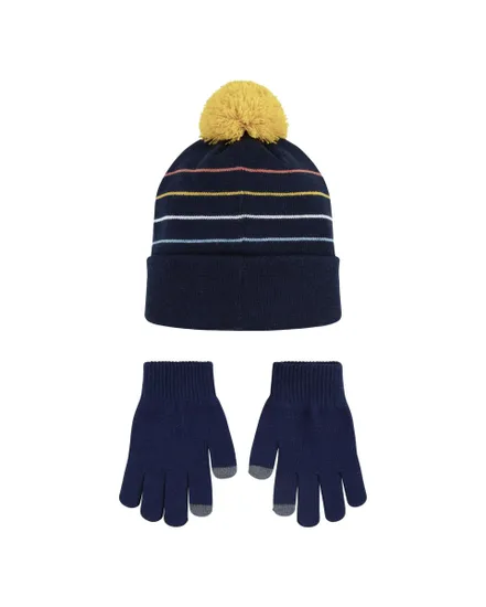 Coffret enfant Enfant plus âgé NAN POWDER PLAY PEAK BEANIE SE Bleu