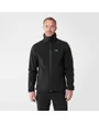 Veste à capuche manches longues Homme TRACKSHELL JKT Noir