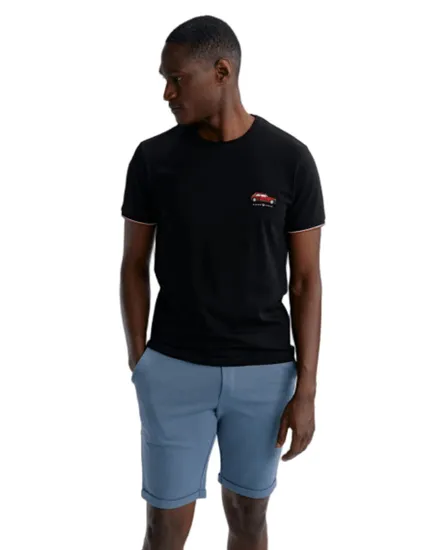 T-shirt col rond Homme TASLIGHT Noir
