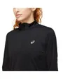 T-Shirt manches longues Femme CORE LS 1/2 ZIP TOP Noir