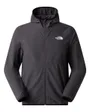 Veste zip à capuche Homme M 24/7 WOVEN FZ HOOD Gris
