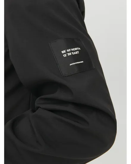 Manteau softshell Homme JJEBASIC SOFTSHELL HOOD NOOS Noir