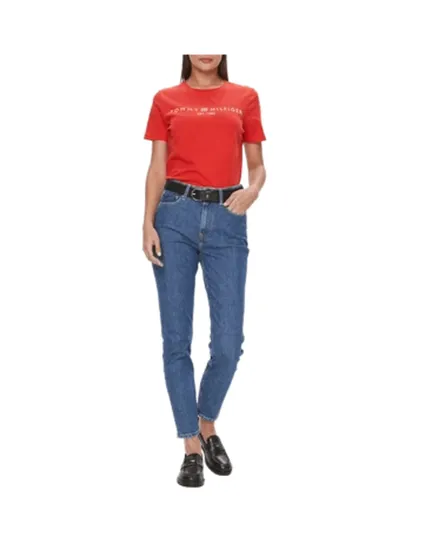 T-shirt Femme Reg Corp Logo C-Nk Ss