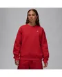 Sweat Femme W J BRK FLC CREW  24 Rouge