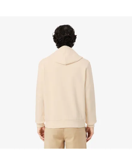 Sweat zip à capuche Homme COLOR BLOCK Beige