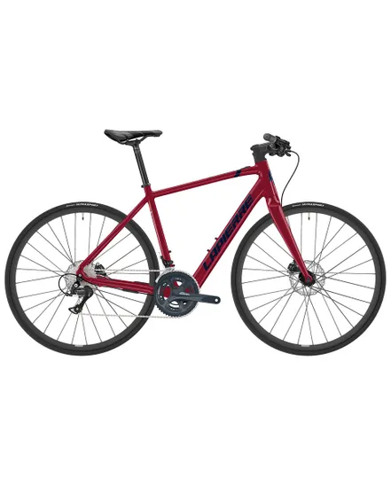 Vélo de route électrique Homme E-SENSIUM 5.2 Rouge