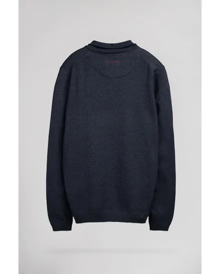 Pull zip Homme P-MARTY 2 Bleu