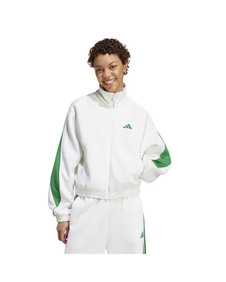 Veste zip à capuche Femme W STADIUM TT Blanc