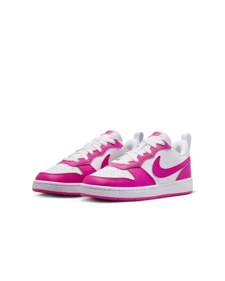 Chaussures Enfant COURT BOROUGH LOW RECRAFT (GS) Blanc