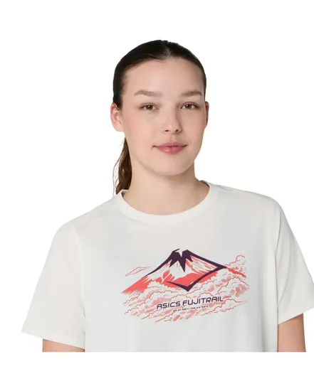 T-shirt Femme FUJITRAIL LOGO SS TOP Beige