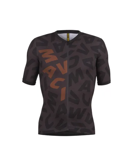 Maillot manches courtes Homme AKSIUM GRAPHIC Bronze/Carbone