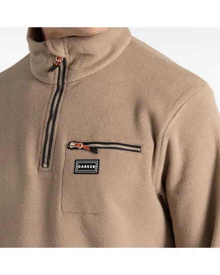 Polaire zip Homme AFFINITY FLEECE Beige