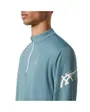 Haut d'entrainement Homme ICON LS 1/2 ZIP TOP Vert