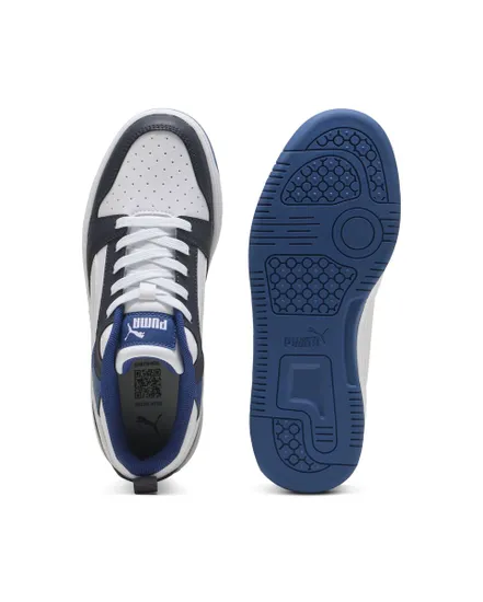 Chaussures Enfant PUMA REBOUND V6 LO J Blanc