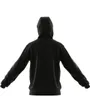 Sweat a capuche manches longues Homme M BL HD Noir