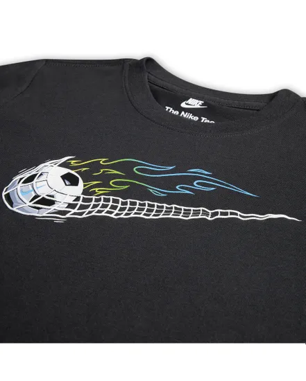 T-shirt Jeune enfant NKB SOCCER SWOOSH TEE Noir