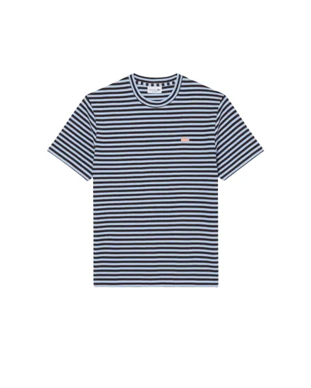 T-Shirt Homme Lacoste Rayures Texturées