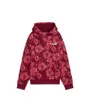 Sweat à capuche Femme W ESS+CLAS AOP HDY FL Rouge