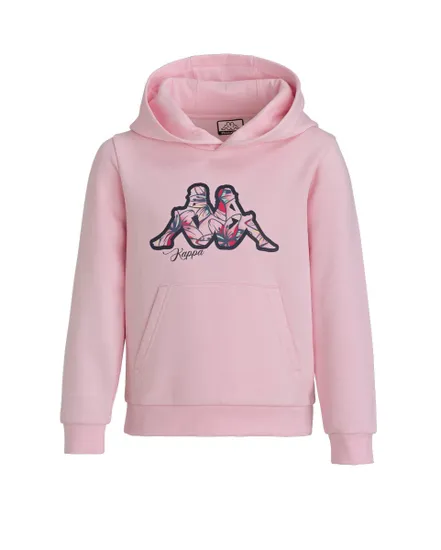 Sweat à capuche Fille LOGO SABRIA Rose