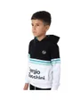 Sweat a capuche manches longues Enfant HARIT SWEATER JR Noir