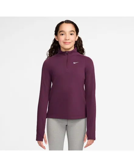Haut d'entrainement Fille G NK DF LS HZ Bordeaux