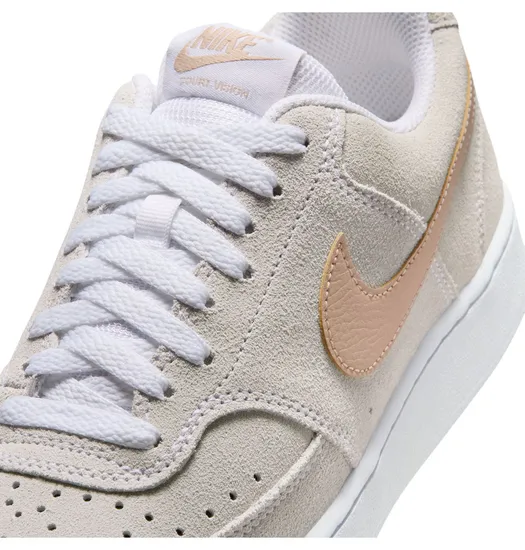 Baskets Femme W NIKE COURT VISION LO SD PRM Beige