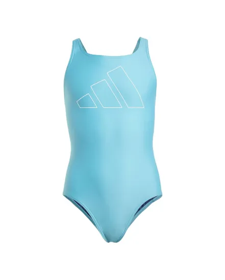 Maillot de bain Fille BIG BARS SUIT G Bleu