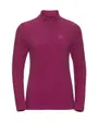 Haut zip manches longues Femme MID LAYER 1/2 ZIP ROY Rose