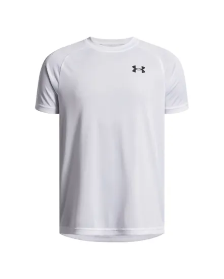 T-shirt Enfant UA TECH 2.0 SS Blanc
