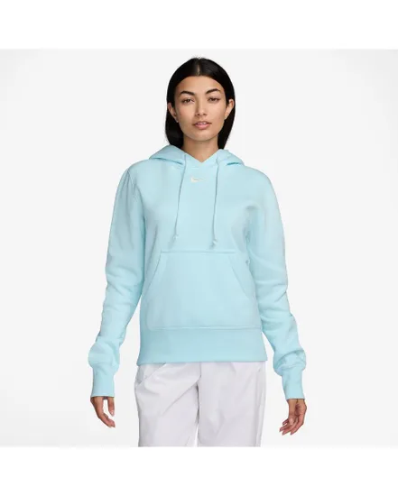 Sweat à capuche Femme W NSW PHNX FLC STD PO HOODIE Bleu