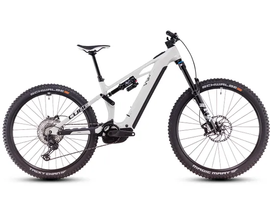 VTT électrique tout suspendu Unisexe STEREO HYBRID ONE77 HPC SLX 800 Blanc