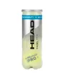 Lot de 3 balles de tennis HEAD PADEL PRO + – 6 DZ Jaune